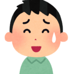 苦笑い